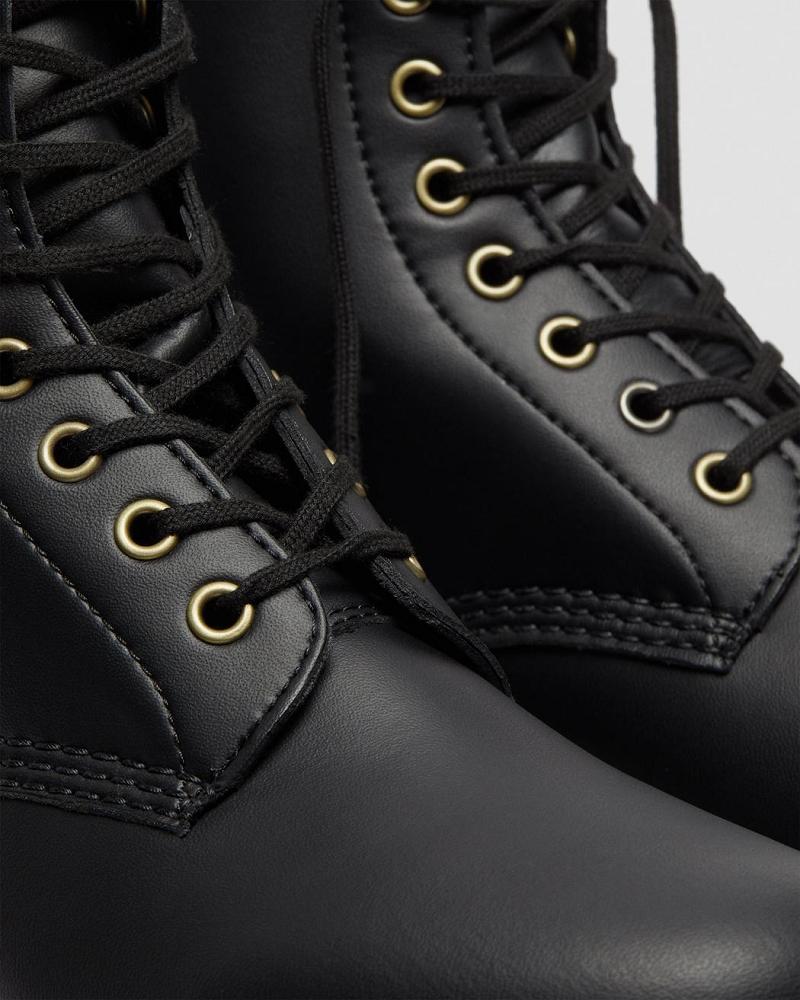 Dr Martens Vegan 1460 Felix Veterlaarzen Heren Zwart | NL 266UZG